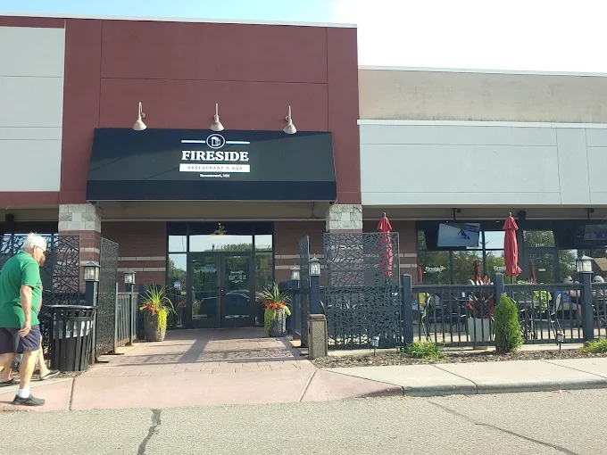 Front entrance of Fireside Restaurant